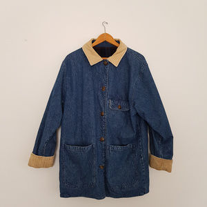Vintage Nordstrom Reversible Denim Jacket M